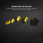 Tastatura Mehanicka Gaming Fantech MK911 RGB Vibe Maxfit 70 Epic Greyscale Wireless (Yellow switch) - Slika 9