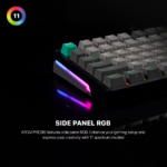 Tastatura Mehanicka Gaming Fantech MK914 RGB Atom PRO96 Wireless Mercury (blue switch) - Slika 7