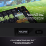 Tastatura Mehanicka Gaming Fantech MK921 Maxfit 8 Wireless ONE PIECE - ZORO (white switch) - Slika 9