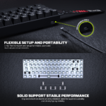 Tastatura Wired Magnetic Gaming Fantech MK811 RGB Atom HE68 bela (emerald switch) - Slika 7
