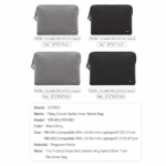 Torba za laptop Coteci MB-082 15-16 inch siva - Slika 11