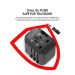 Univerzalni Multi Adapter Fantech TAC1 Power Cube 20W, PD, QC 3.0, 20W, crni - Slika 8