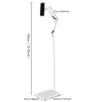 Univerzalni podni stalak 135 cm - Slika 6