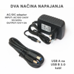 USB 3.0 HUB 7 porta LWD HQ sivi - Slika 3