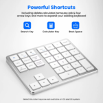 Wireless numpad JWD crni - Slika 4