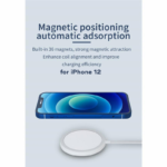 Wireless punjac iPhone 12 magnetic 15W beli - Slika 3