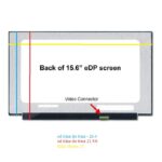 LED Ekran za laptop 15.6 SLIM 30 FHD IPS KRAĆI bez kacenja - Slika 2