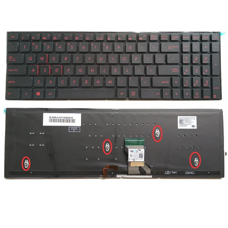 1825-S23fc5e0900ea4a9abeaa87373d7c596b0.jpg_960x960.jpg Tastature za laptop Asus FX502 FX502V FX502VD FX502VM FX502VM-AS73 veliki enter - Slika 1