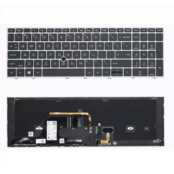 Tastatura za laptop HP ZBook Fury 15 G7 G8  backlight i pointer