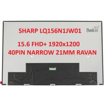 LED ekran za laptop 15.6 SLIM 40pin narrow 21mm FHD+ IPS KRAĆI bez kacenja RAVAN