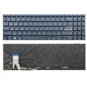 Tastatura za laptop Asus Vivobook Go 15 OLED E1504FA E1504GA mali enter backlight