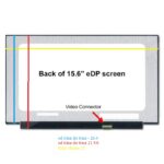 LED Ekran za laptop 15.6 slim 30pin HD kraci bez kacenja - Slika 2