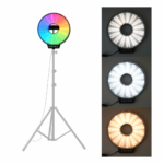 LED lampa RGB MJ261 sa drzacem za mobilni telefon - Slika 9