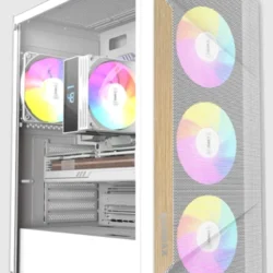 Računar DSCL Ryzen 7 5700/32GB/M.2 1TB/RX 9060 XT 16GB/700W White