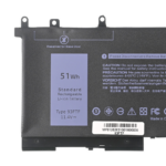 Baterija za laptop Dell Latitude E5280, E5580, E5590 93FTF HQ2200 B - Slika 3