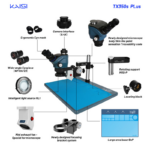 Mikroskop KAISI TX-350splus plavi - Slika 5