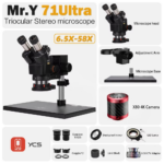 Mikroskop M.Y 71Ultra sa X80 4K kamerom crni - Slika 5