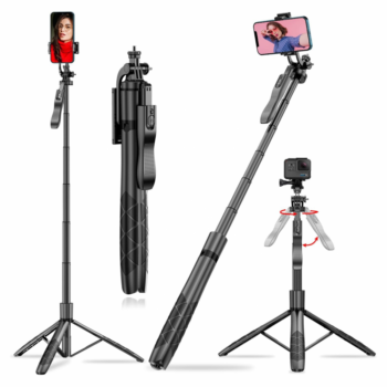 Selfie stick L16 + tripod crni