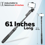 Selfie stick L16 + tripod crni - Slika 7