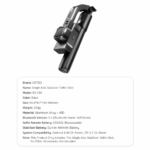 Selfie stick single-Axis Coteci stabilizer Gimbal BS-030 crni - Slika 8