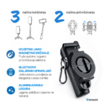 Selfie stick Teracell C01 + kvadripod Mini crni - Slika 3