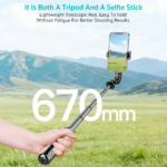 Selfie stick + tripod Coteci Mini BS-033 crni - Slika 6