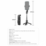 Selfie stick + tripod Coteci Mini BS-033 crni - Slika 8