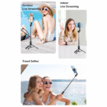 Selfie stick + tripod Coteci Plus BS-034 crni - Slika 7