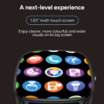 Smart watch KSIX BXSW31B Pulse, 1.83" TFT,300mAh,bez - Slika 9