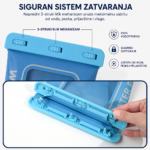 Vodootporna suva torba HW-01 2L zuta - Slika 4