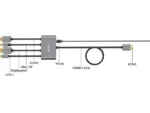 Kabl-display HUB Sandberg All-In-One USB C/DP/m DP/HDMI - HDMI 2m 509-21 - Slika 6