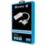 Adapter konverter Sandberg VGA + Audio - HDMI FHD 508-78 - Slika 2