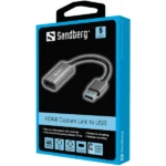 Adapter Sandberg Capture HDMI/F - USB/M 3.0 134-19 - Slika 2
