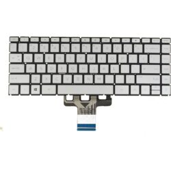Tastatura za laptop HP G7 240 G7 245 14-CK 14-CD 14-cm 14-DG 14-DQ 14s-DQ 14-CE 340S G7 SREBRNA