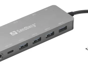 Docking station Sandberg 13in1 USB-C - 2xHDMI/VGA/LAN/3xUSB 3.0/USB C 136-45