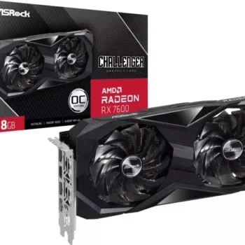 SVGA Asrock Radeon RX 7600 Challenger OC 8G GDDR6, RX7600 CL 8GO