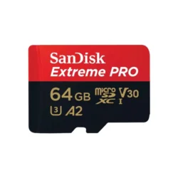 Micro SDXC SanDisk 64GB Extreme PRO, SDSQXCU-064G-GN6MA sa adapterom