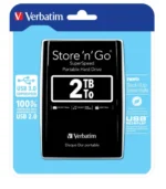HDD E2.5" Verbatim 2TB USB 3.0 Store'n'Go 53177, Black - Slika 4