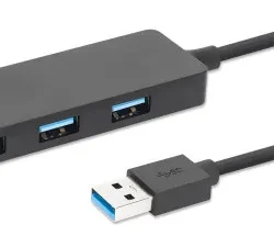 USB HUB 4port Manhattan 164900 3.2 G1/5Gbps/Crni