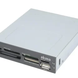 Citac kartica 3.5" Akasa AK-ICR-07 Internal 6-Port Card Reader - black