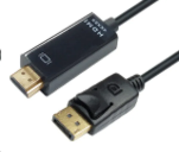 39808.webp Kabl Stars Solutions DP na HDMI M/M crni 1.8m - Slika 1