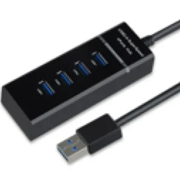USB HUB Stars Solutions 4 porta USB 3.0 na USB 3.0 crni