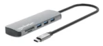 Docking station Manhattan 190459 9in1 USB-C - 1xHDMI/5xUSB/LAN/CR/PD 100W