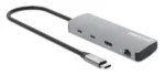 Docking station Manhattan 190459 9in1 USB-C - 1xHDMI/5xUSB/LAN/CR/PD 100W - Slika 2