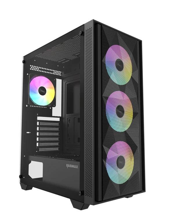 47387.webp Kuciste Raidmax Vector V217 ARGB Black, V217TBS - Slika 1
