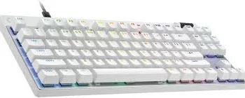 Tastatura žična gaming Logitech PRO X TKL RAPID bela 920-013242