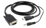 Kabl Cablexpert A-HDMI-VGA-03-6 HDMI-VGA + audio 1,8m