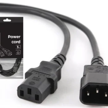 PC-189-VDE-3M Kabl Cablexpert za UPS C13-C14 3x1.0 3m