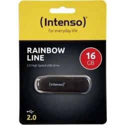 USB Flash Intenso 16GB Rainbow Line USB2.0 3502470 Black