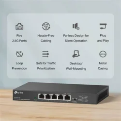 LAN Switch TP-LINK TL-SG105-M2 10/100/1000 5port